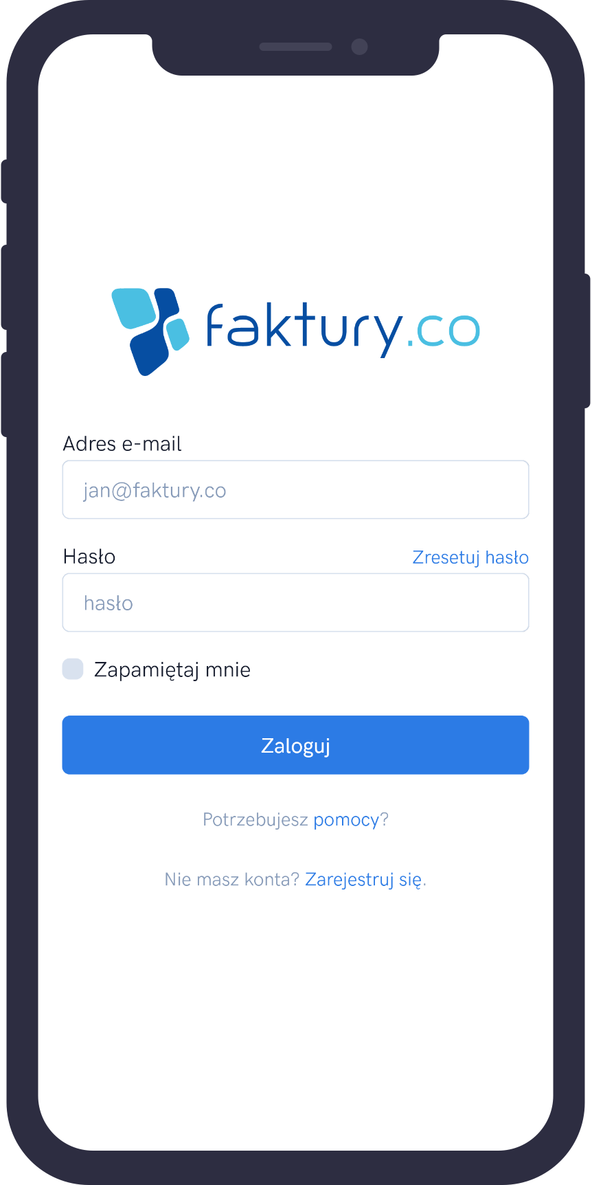 App screen